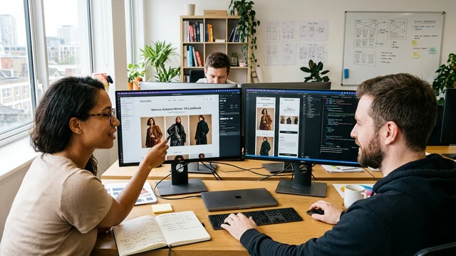 Photograph representing Fashion E-commerce Rebuild & Conversion Engine engineering project
